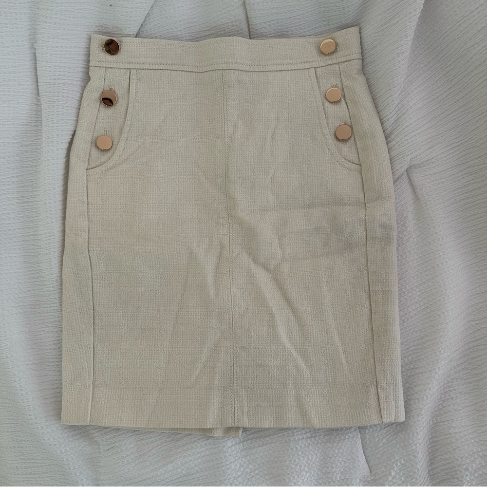 Lift cream/off-white marine skirt